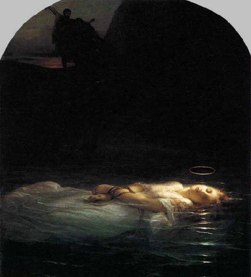 Paul Delaroche Young Christian Martyr oil painting image